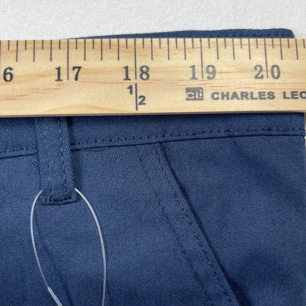 Bastion Trail Chino Pants Men's 40 x 31 Navy Blue Stretch Mid-Rise Slash Pockets